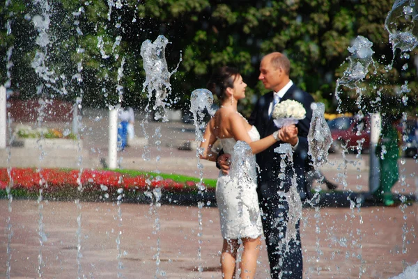 Recém-casados — Fotografia de Stock