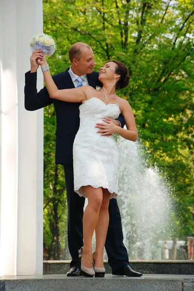 Newlyweds — Stock Photo, Image