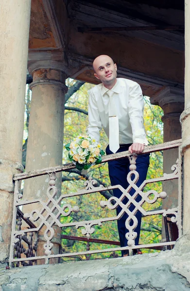 Groom portrait — Stock Photo, Image