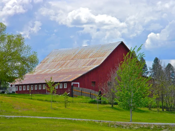 Spokane Nehri marsh sonbahar renk