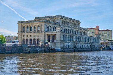 Kalininingrad, Rusya - 31 Mayıs 2021: Konigsberg Borsası Binası