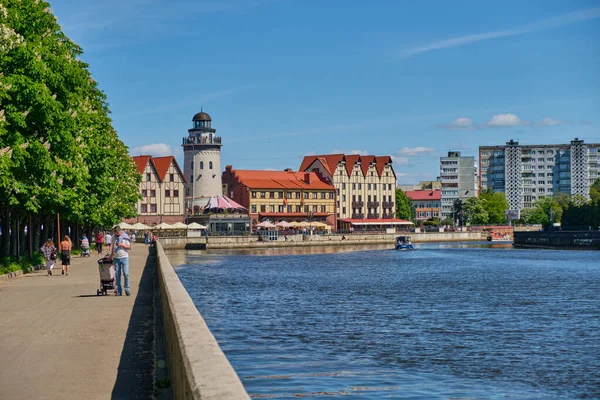 Kaliningrad Russland Mai 2021 Fischerdorf Ethnographisches Handwerkliches Zentrum — Stockfoto