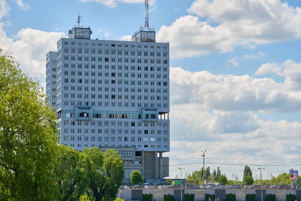 Καλίνινγκραντ, Ρωσία - 31 Μαΐου 2021: Οίκος Σοβιετικών στο Καλίνινγκραντ. — Φωτογραφία Αρχείου