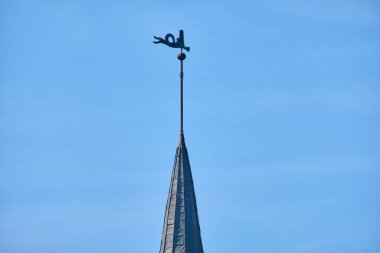 Kaliningrad, Rusya - 31 Mayıs 2021: Kanta Adası 'ndaki Kalininingrad Katedrali.