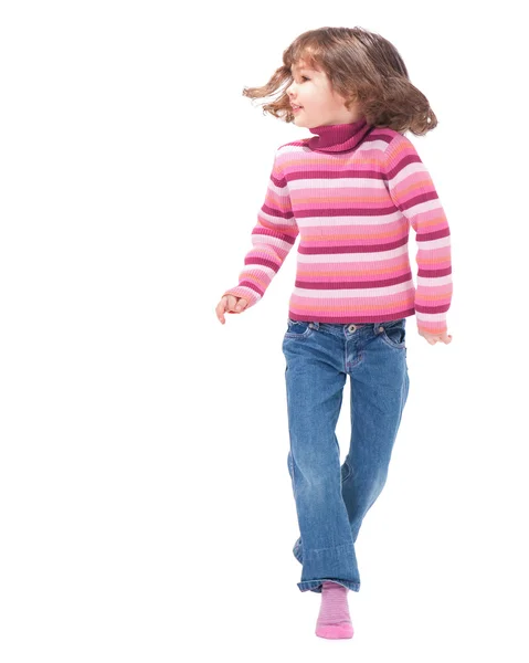 Young girl dancing — Stock Photo, Image