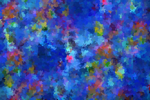 Blauwe Mozaïek Abstracte Textuur Achtergrond Patroon Achtergrond Van Het Verloop — Stockfoto
