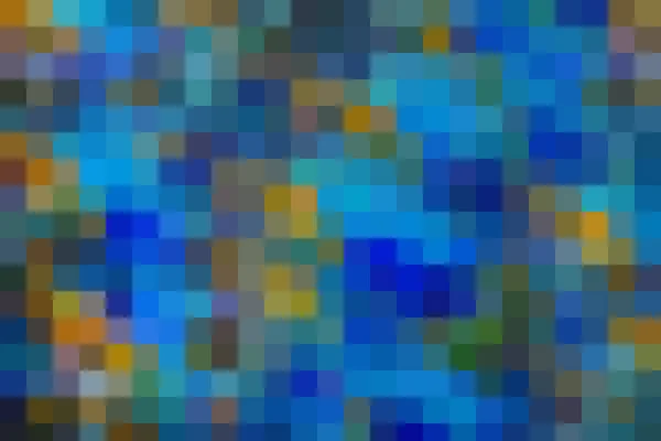 Blue Mosaic Abstract Texture Background Pattern Backdrop Gradient Wallpaper — 스톡 사진