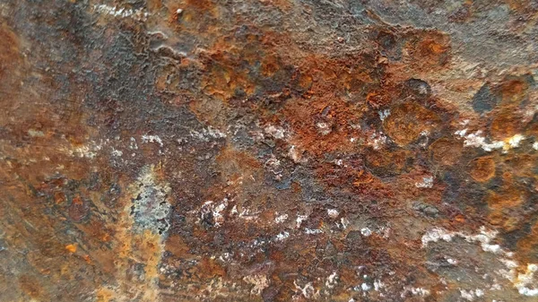 Rust Texture Background Closeup Dirt Metal Wallpaper — стокове фото