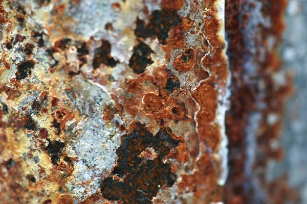 Rust Texture Background Closeup Dirt Metal Wallpaper — 스톡 사진