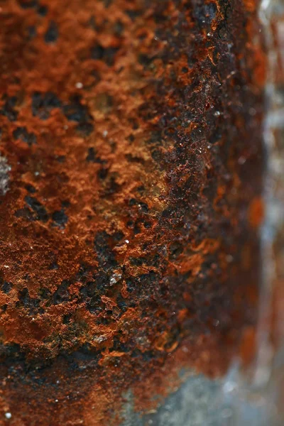 Rust Texture Background Closeup Dirt Metal Wallpaper — стокове фото