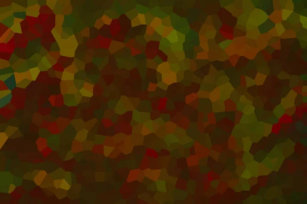 Zelená Hnědá Mozaika Abstraktní Textura Pozadí Vzor Pozadí Přechodu Tapety — Stock fotografie