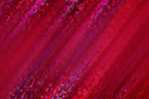 Vermelho Mosaico Abstrato Textura Fundo Padrão Fundo Papel Parede — Fotografia de Stock