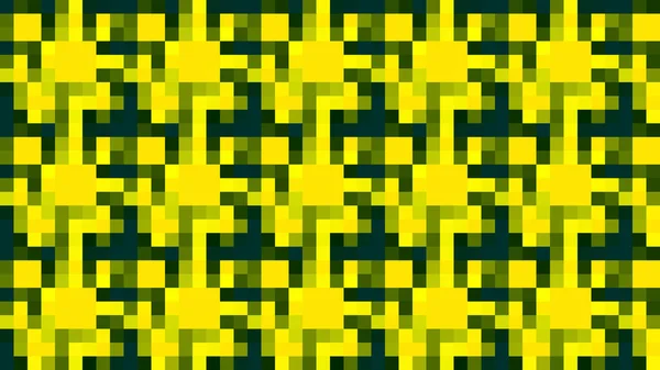 Fondo Textura Abstracta Mosaico Amarillo Negro Fondo Pantalla Patrón —  Fotos de Stock