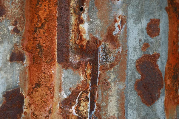 Rost Textur Hintergrund Nahaufnahme Schmutz Metall Tapete — Stockfoto