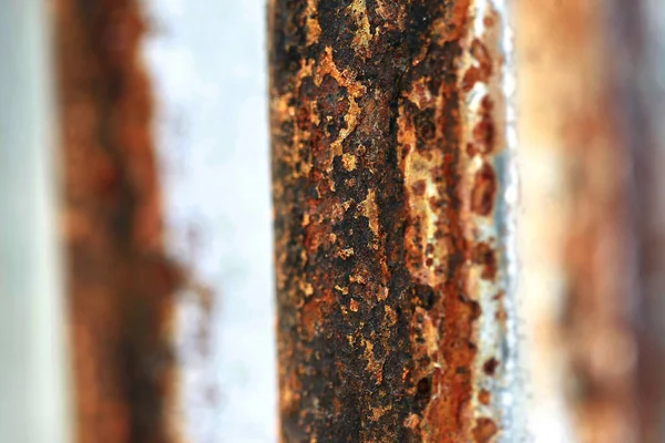 Fondo Textura Oxidada Fondo Pantalla Metal Suciedad Primer Plano —  Fotos de Stock