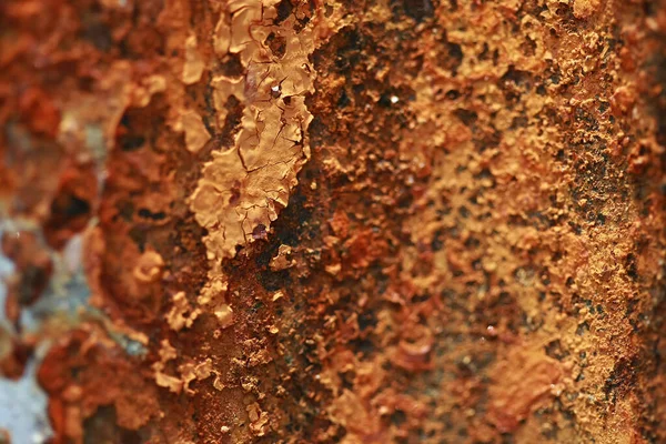 Fondo Textura Oxidada Fondo Pantalla Metal Suciedad Primer Plano — Foto de Stock