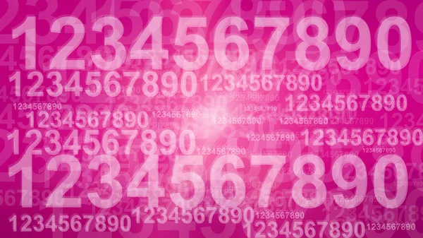 Number Text Pattern Texture Background Wallpaper — Stock Photo, Image