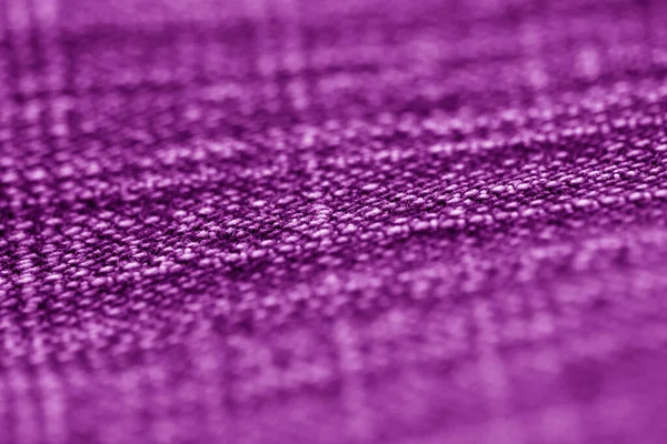Purple Fabric Textile Texture Close Focus Only One Point Soft — ストック写真
