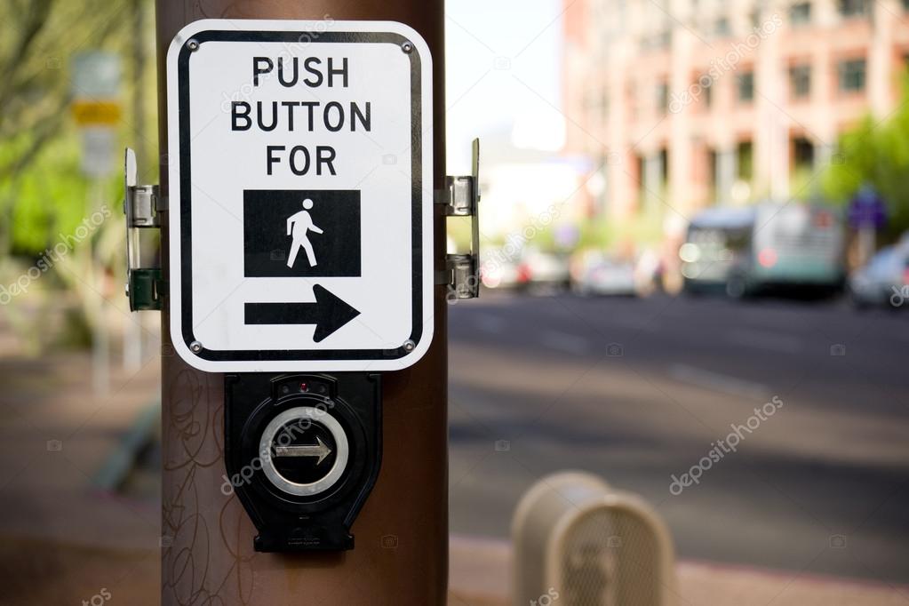 Push Button for Walk