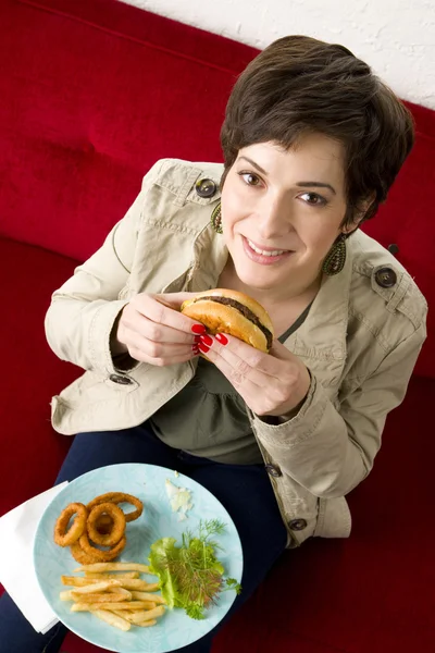 Hamburger Time — Stock Photo, Image