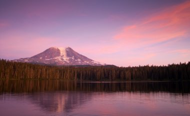 MT adams takhlakh Gölü cascade menzil giford pinchot Ulusal Ormanı