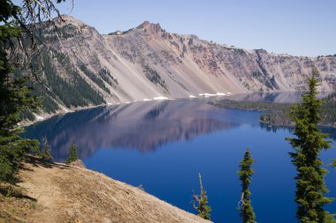 krater Gölü caldera Ulusal Parkı oregon ABD
