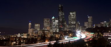 bina şehir şehir seattle washington eyalet sınırı 5 gece ho