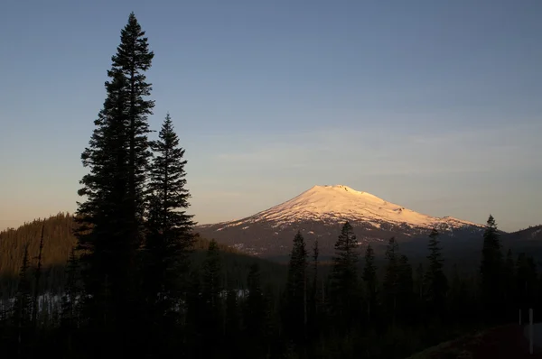 マウント バチェラー山スキー エリア リゾート オレゴン州アメリカ合衆国 — ストック写真
