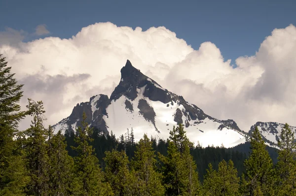 大 cowhorn 山锡尔森死火山俄勒冈州的 cascade — 图库照片