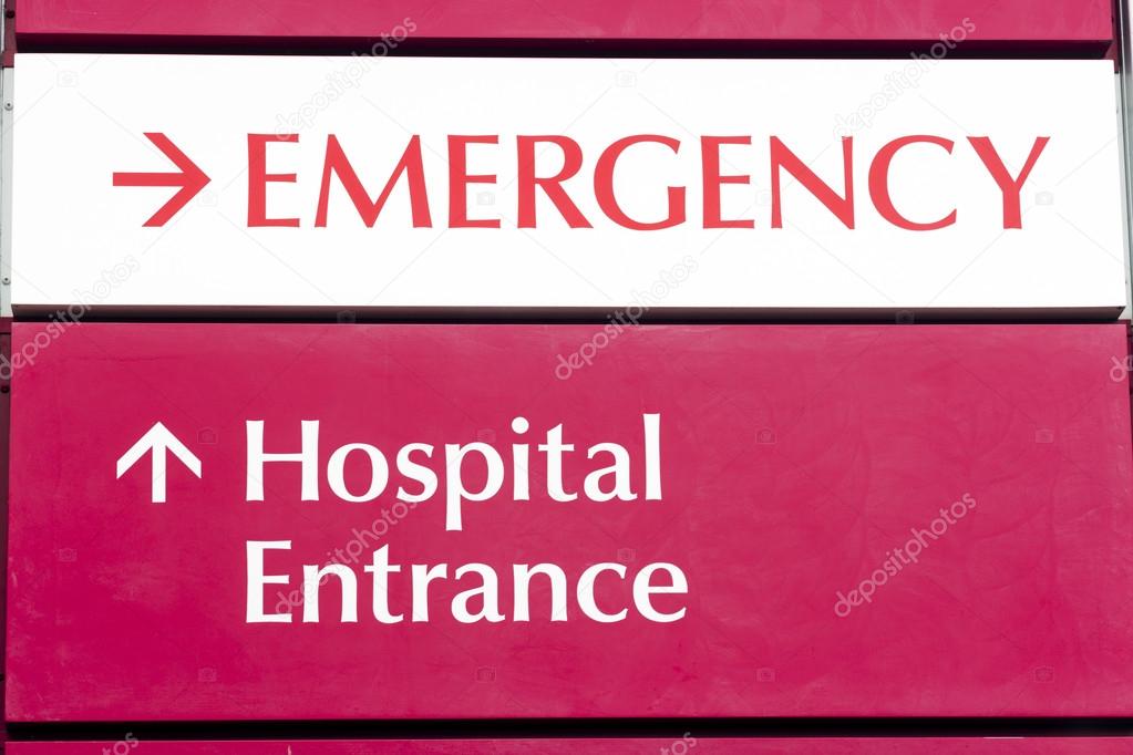 Emergency Entrance Local Hospital Urgent Health Care Building