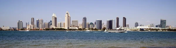 Hermoso día soleado San Diego California Panoramic Downtown City — Foto de Stock