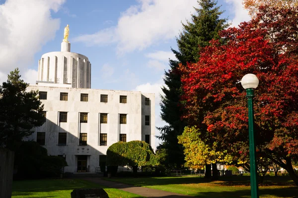 Salem oregon regierung hauptstadt gebäude stadtzentrum — Stockfoto