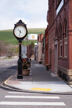 ana cadde küçük bir kasaba ABD waitsburg washington Doğu devlet arazileri