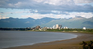 Yaz aylarında kaçakçılar anchorage alaska ABD Kuzey koyu