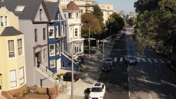 San Francisco Urban Elevate Aerial Uhd — Αρχείο Βίντεο