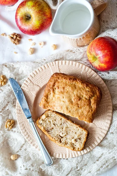 Apfelkuchen — Stockfoto