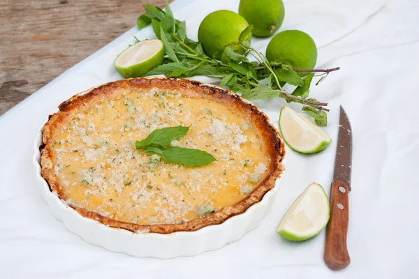 Key lime pie — Stock Photo, Image