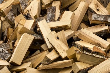 Heap of firewood clipart