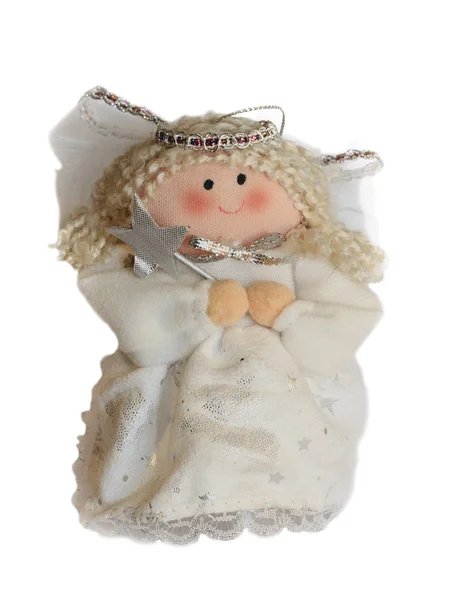 White angel doll — Stock Photo, Image