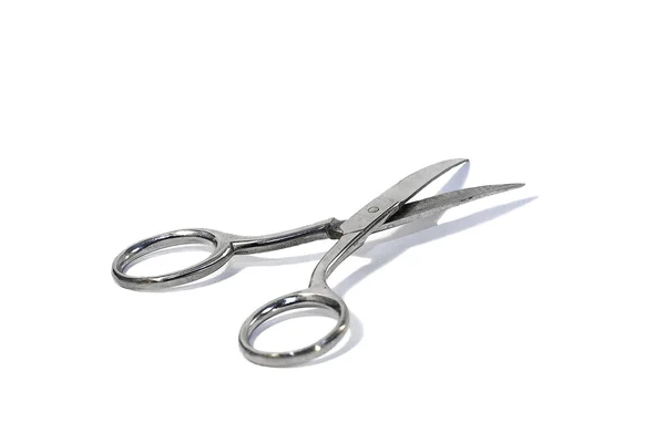 Nail clippers on white background — Stock Photo, Image