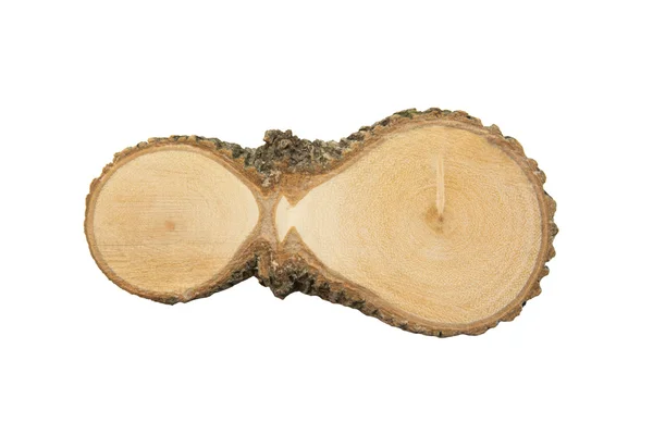 Pools gesneden houtstructuur achtergrond — Stockfoto