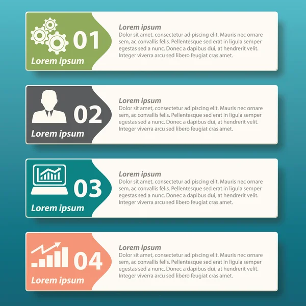 Diseño de plantilla de etiqueta infográfica — Archivo Imágenes Vectoriales