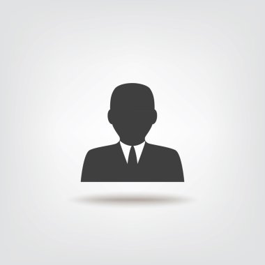 사업가 아이콘 기호 아이콘