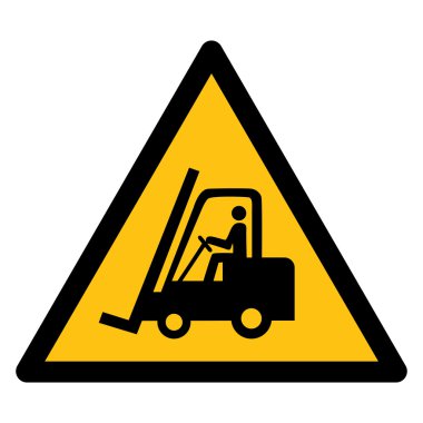 uyarı işareti, forklift sakının