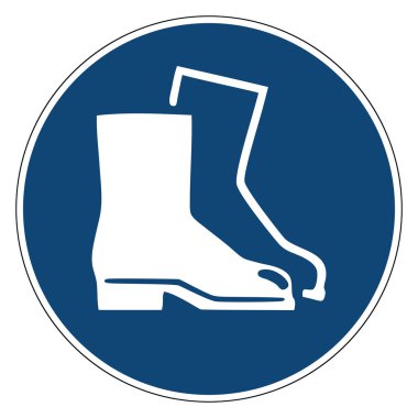 Zorunlu eylem işareti, Ayağınızı Koruyun