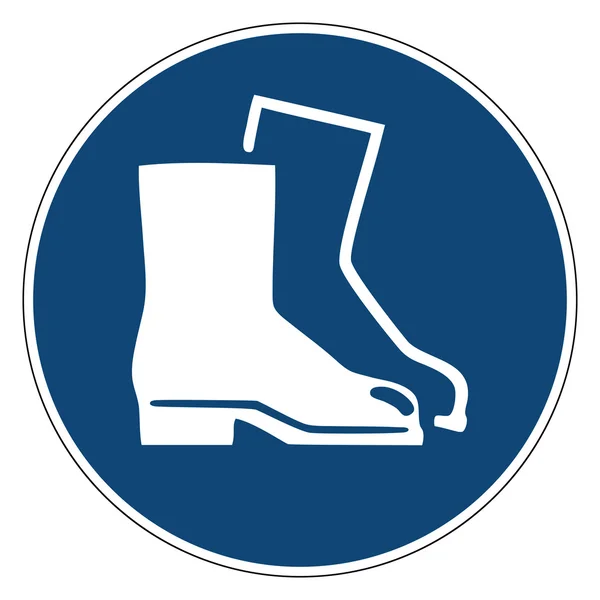 Zorunlu eylem işareti, Ayağınızı Koruyun