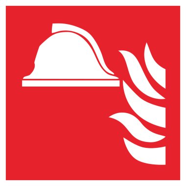 Güvenlik işareti koleksiyonu yangın söndürme cihazları yangın