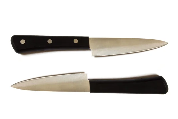 Knife on white background — Stock Photo, Image