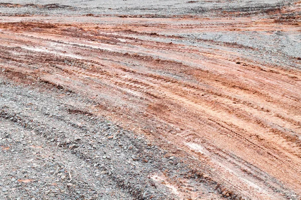 Wheel tracks — Stock Photo, Image