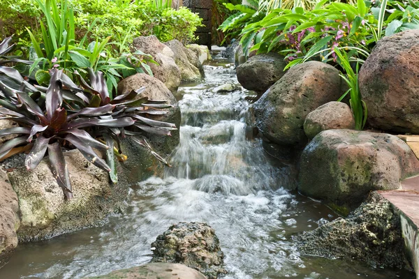 Сад водопад — стоковое фото